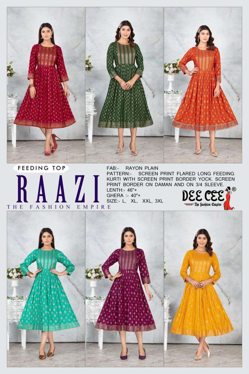 Deecee Raazi kurtis wholesale price