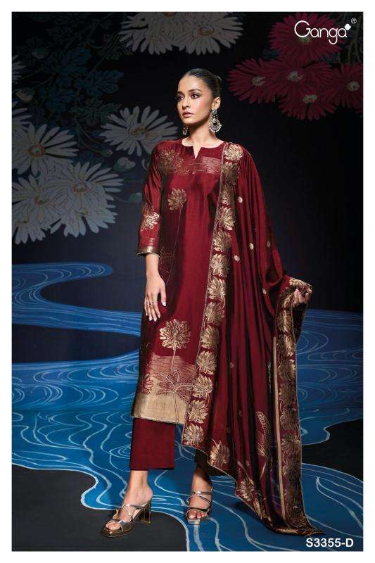 Ganga Nada 3355 salwar kameez wholesalers in ahmedabad
