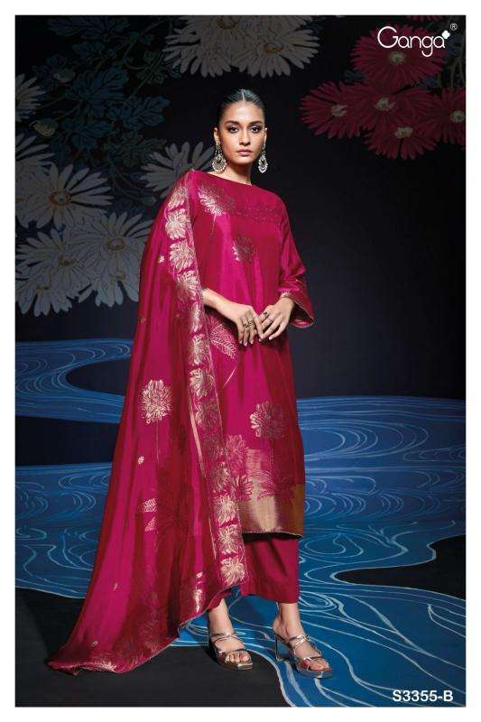 Ganga Nada 3355 salwar kameez wholesalers in ahmedabad