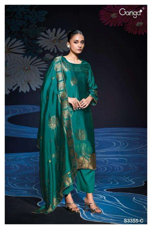 Ganga Nada 3355 salwar kameez wholesalers in ahmedabad