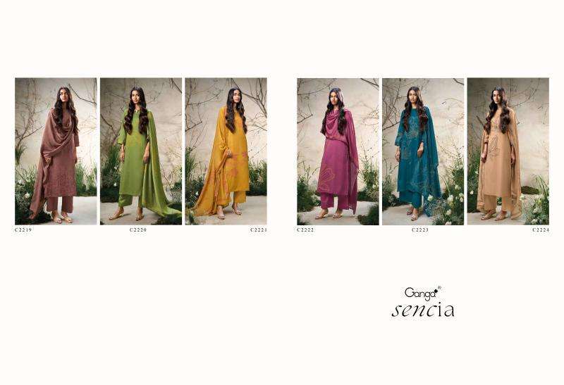 Ganga Sencia pakistani wholesale salwar kameez