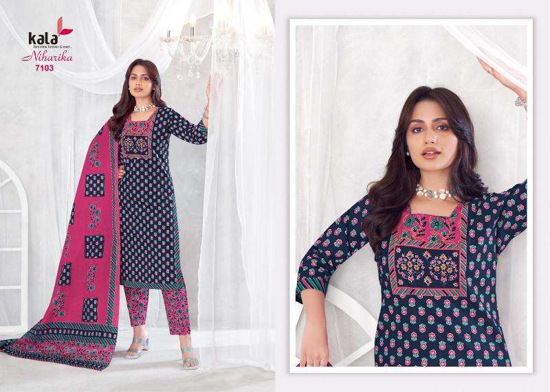 Kala Niharika Vol-04 cotton dress material wholesale