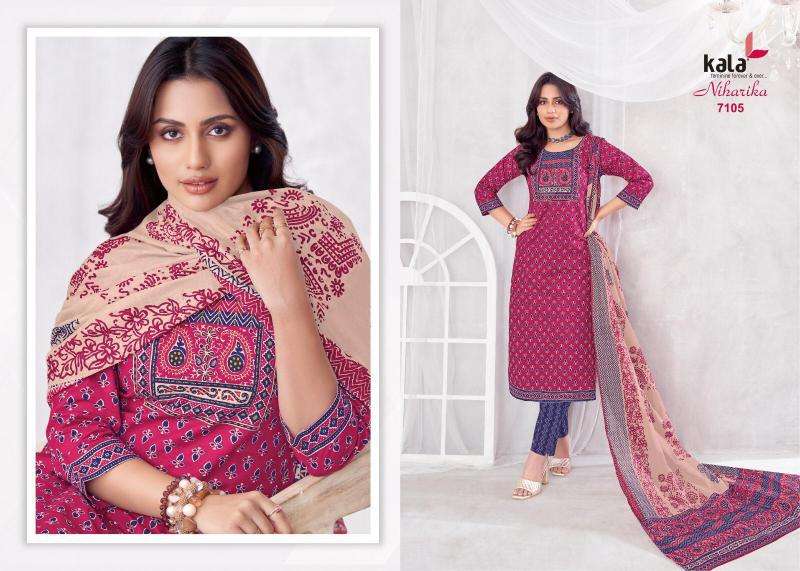 Kala Niharika Vol-04 cotton dress material wholesale