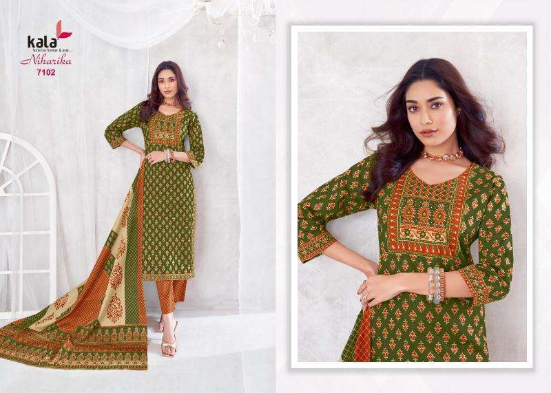 Kala Niharika Vol-04 cotton dress material wholesale