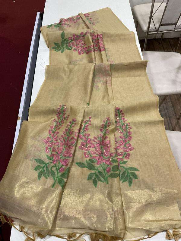 Kapda Thread Premium soft muga silk Vol 1 sarees wholesale shop in hyderabad