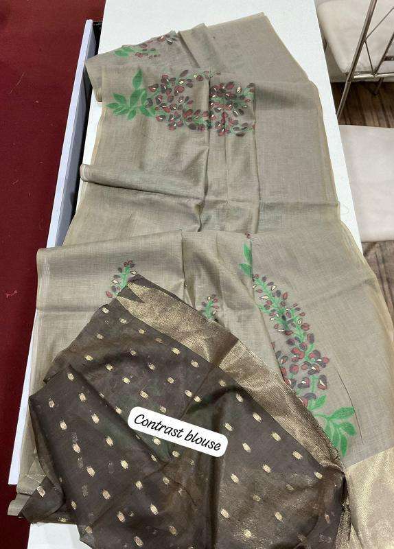 Kapda Thread Premium soft muga silk Vol 1 sarees wholesale shop in hyderabad