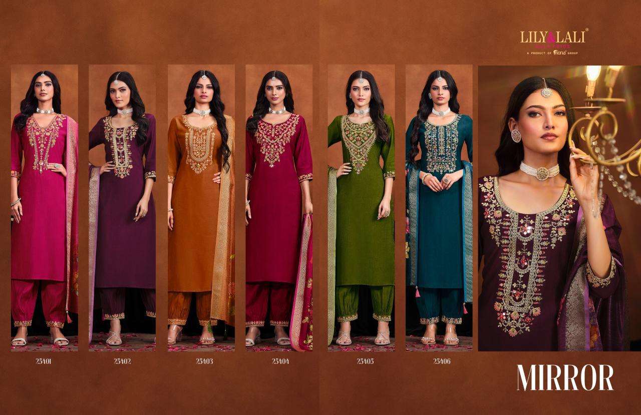 Lily & Lali Mirror Vol 1 ladies kurti wholesale market in delhi