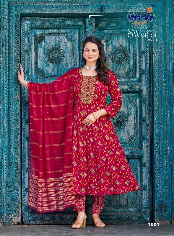 Radhika LifeStyle Swara Vol 1 wholesale kurti manufacturers in surat