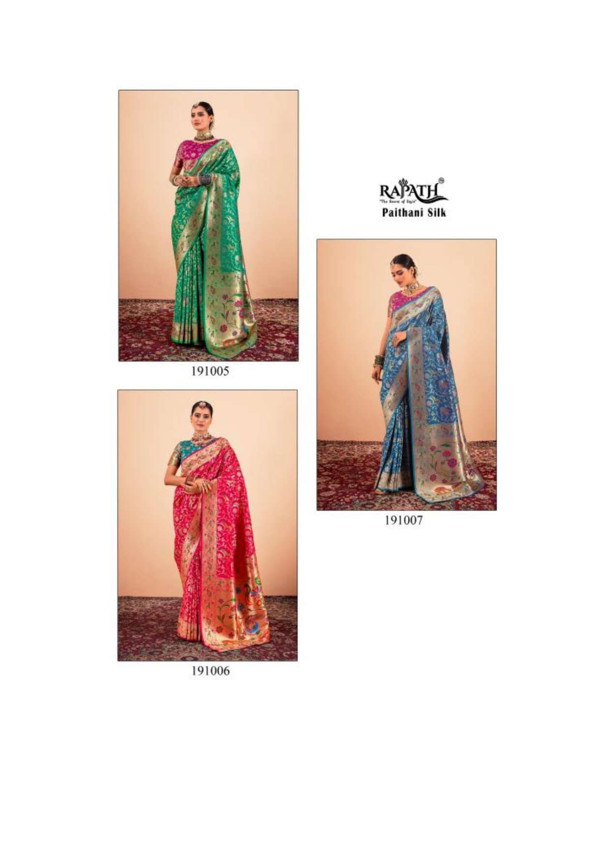 Rajpath Shailja wholesale saree market in surat