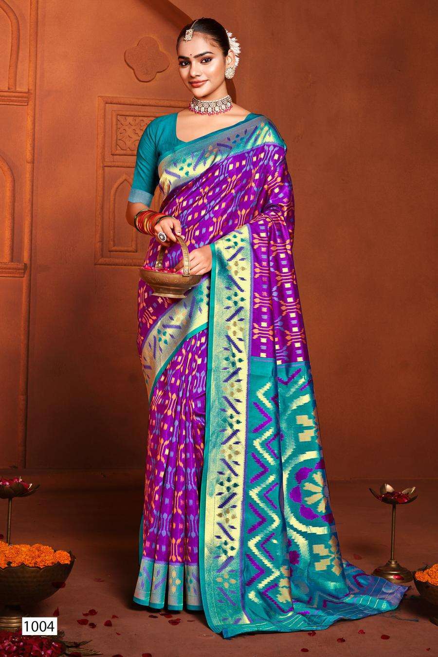 Saroj Kartikey silk vol.4 sarees wholesale online shopping