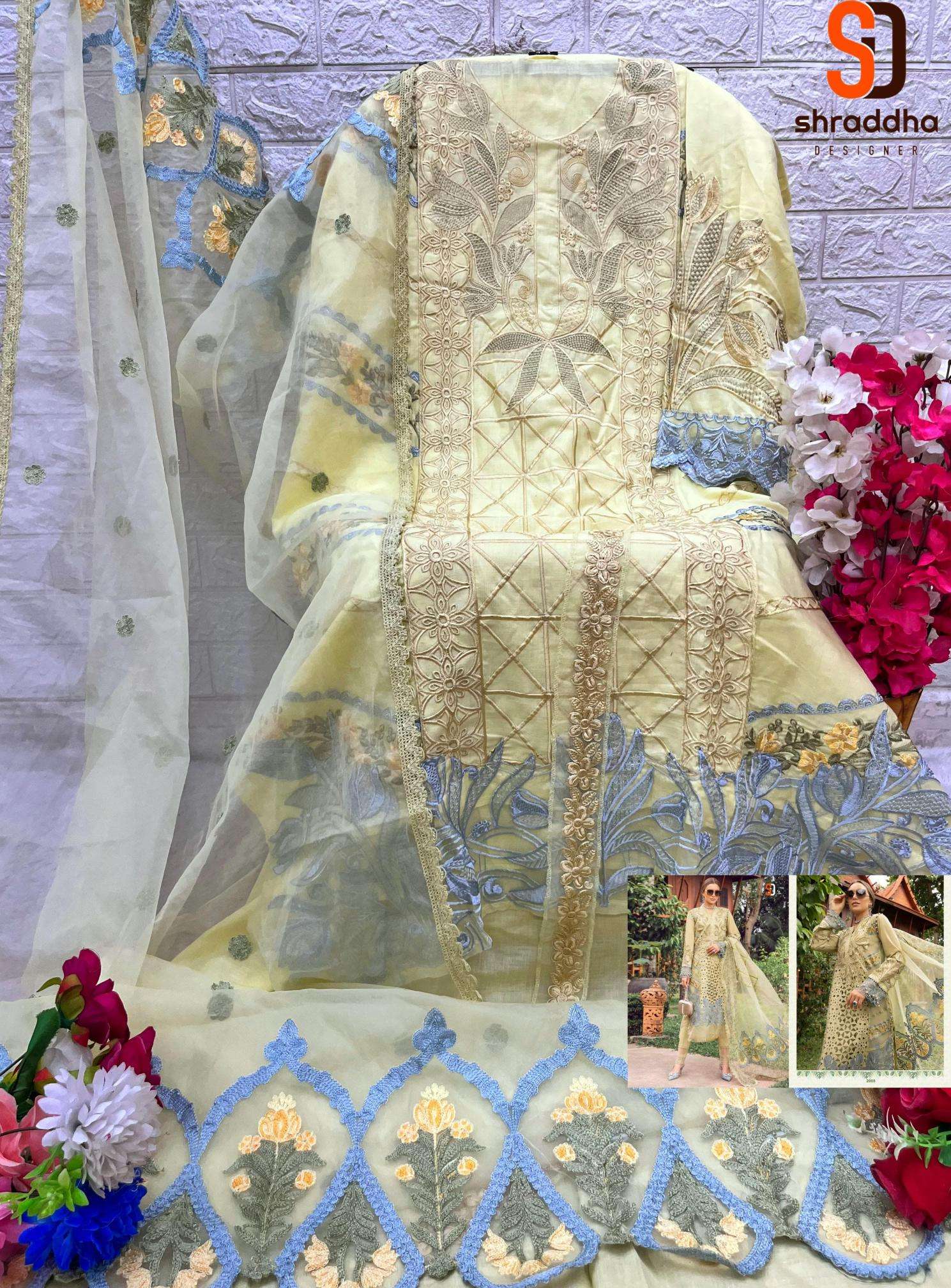 Shraddha Maria B Lawn Vol 2 Nx Surat wholesale market for salwar kameez
