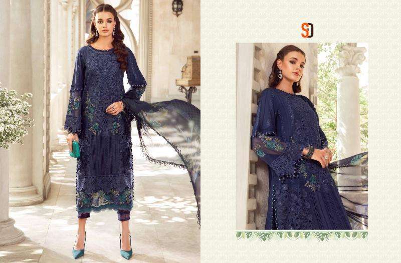 Shraddha Maria B Lawn Vol 2 Nx Surat wholesale market for salwar kameez