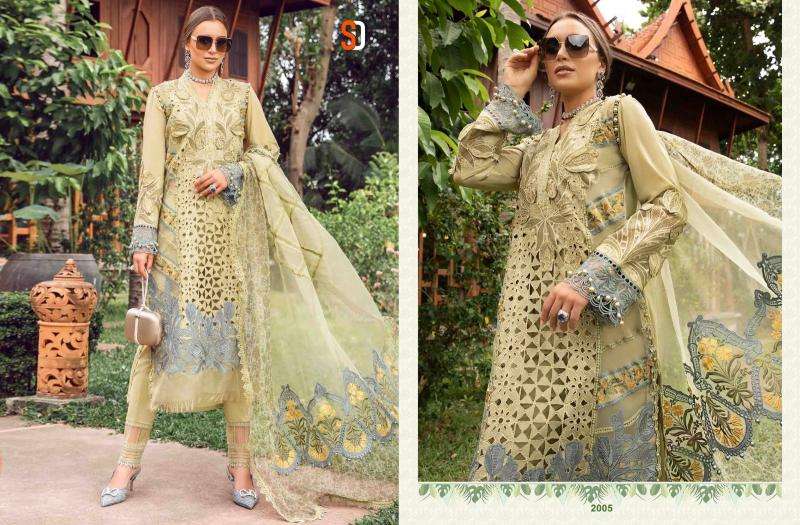 Shraddha Maria B Lawn Vol 2 Nx Surat wholesale market for salwar kameez