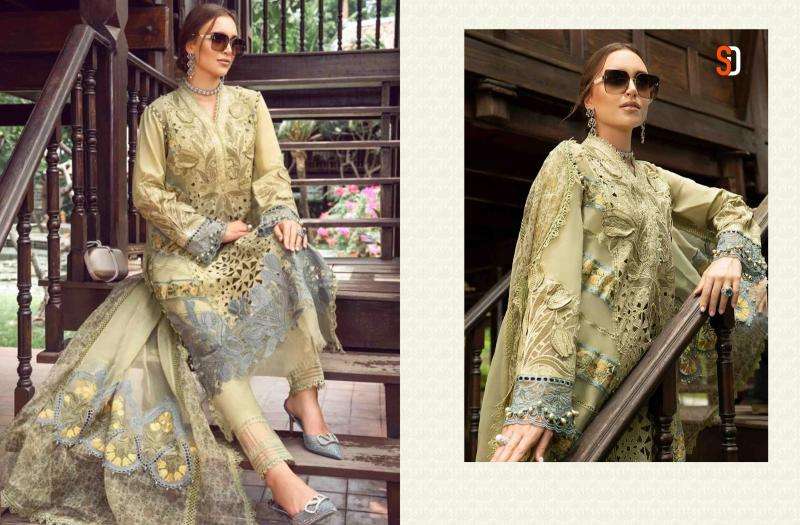 Shraddha Maria B Lawn Vol 2 Nx Surat wholesale market for salwar kameez