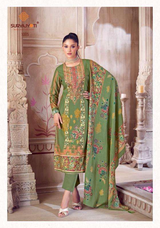 SuryaJyoti Kimora Vol-01 dress material wholesalers in surat