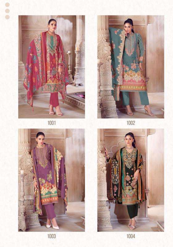 SuryaJyoti Kimora Vol-01 dress material wholesalers in surat