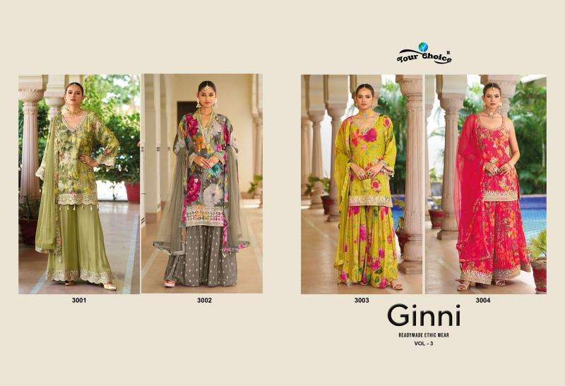 Your choice Ginni Vol 3 surat wholesale salwar kameez