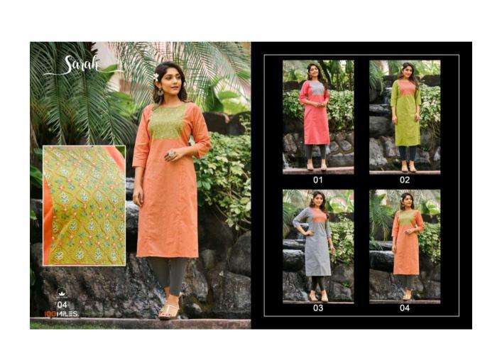 100 Miles Sarah Kurti dealers in Mumbai