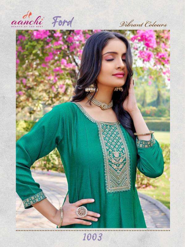 Aanchi Ford Fusion wear kurtis for women