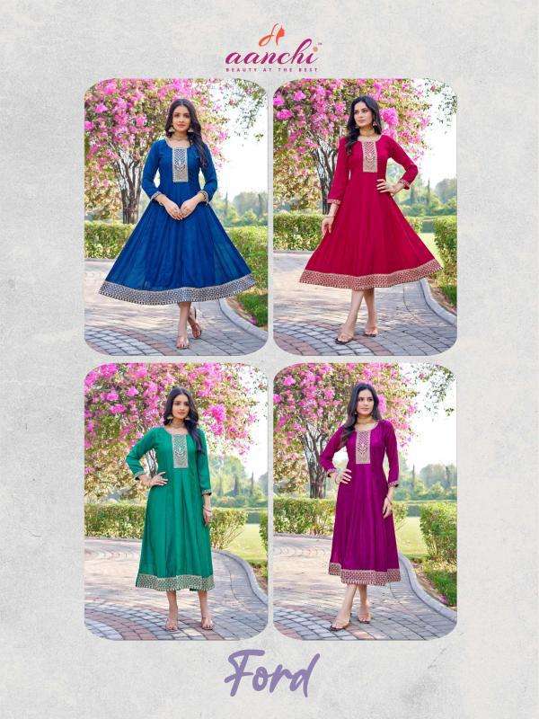 Aanchi Ford Fusion wear kurtis for women