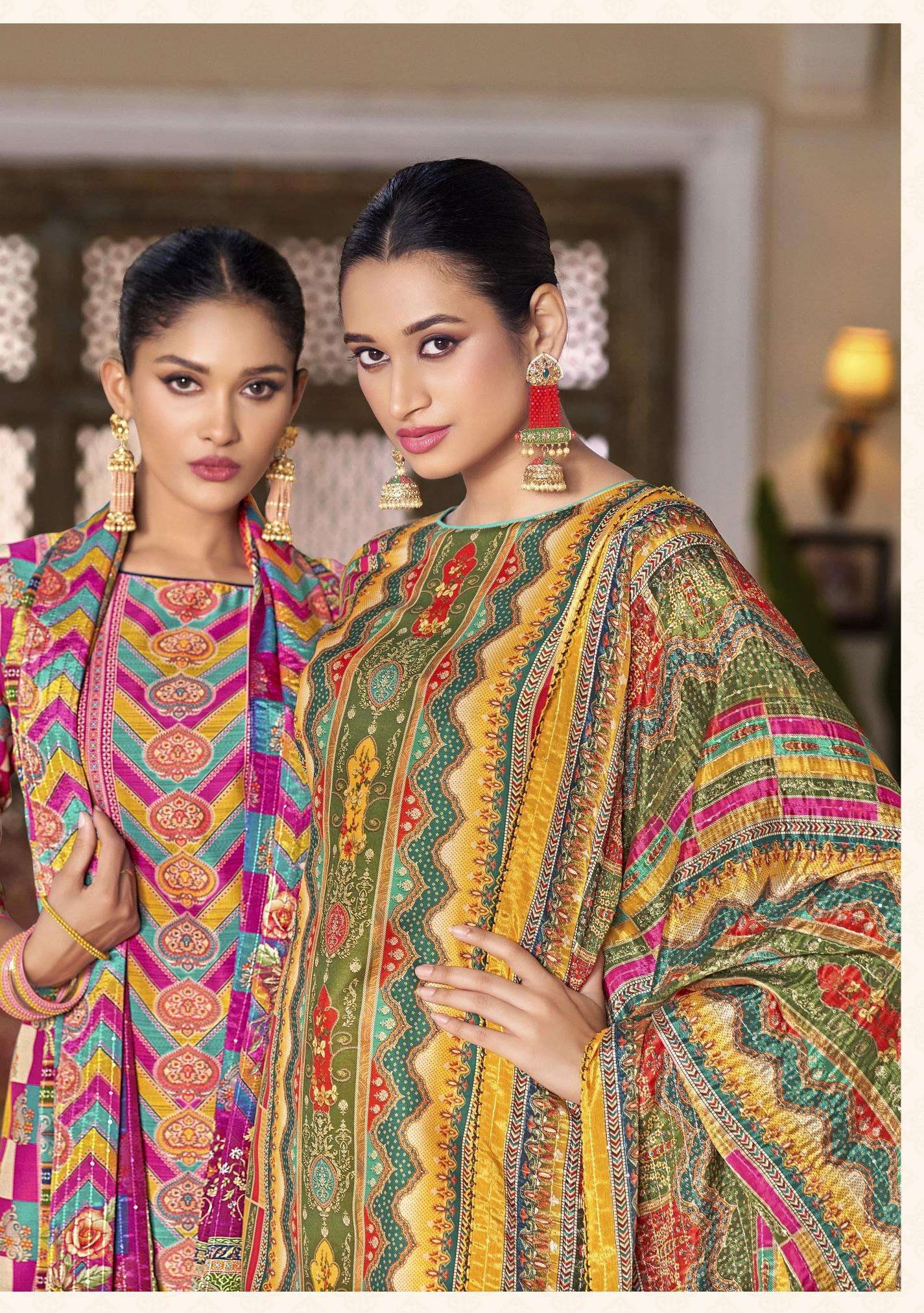 Alok Bella Vol 15 Wholesale dress material manufacturer in Surat