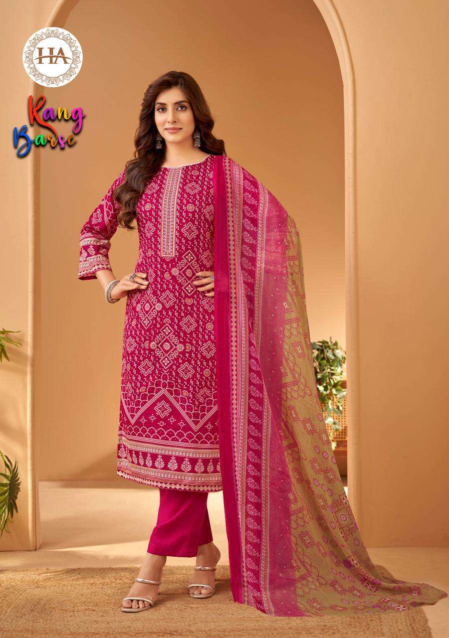 Alok Harshit Rang Barse Ladies dress materials wholesale