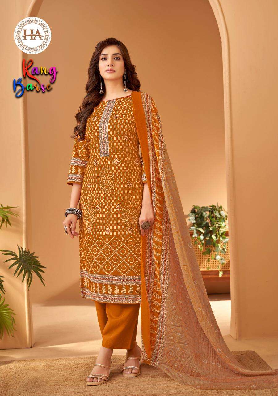 Alok Harshit Rang Barse Ladies dress materials wholesale