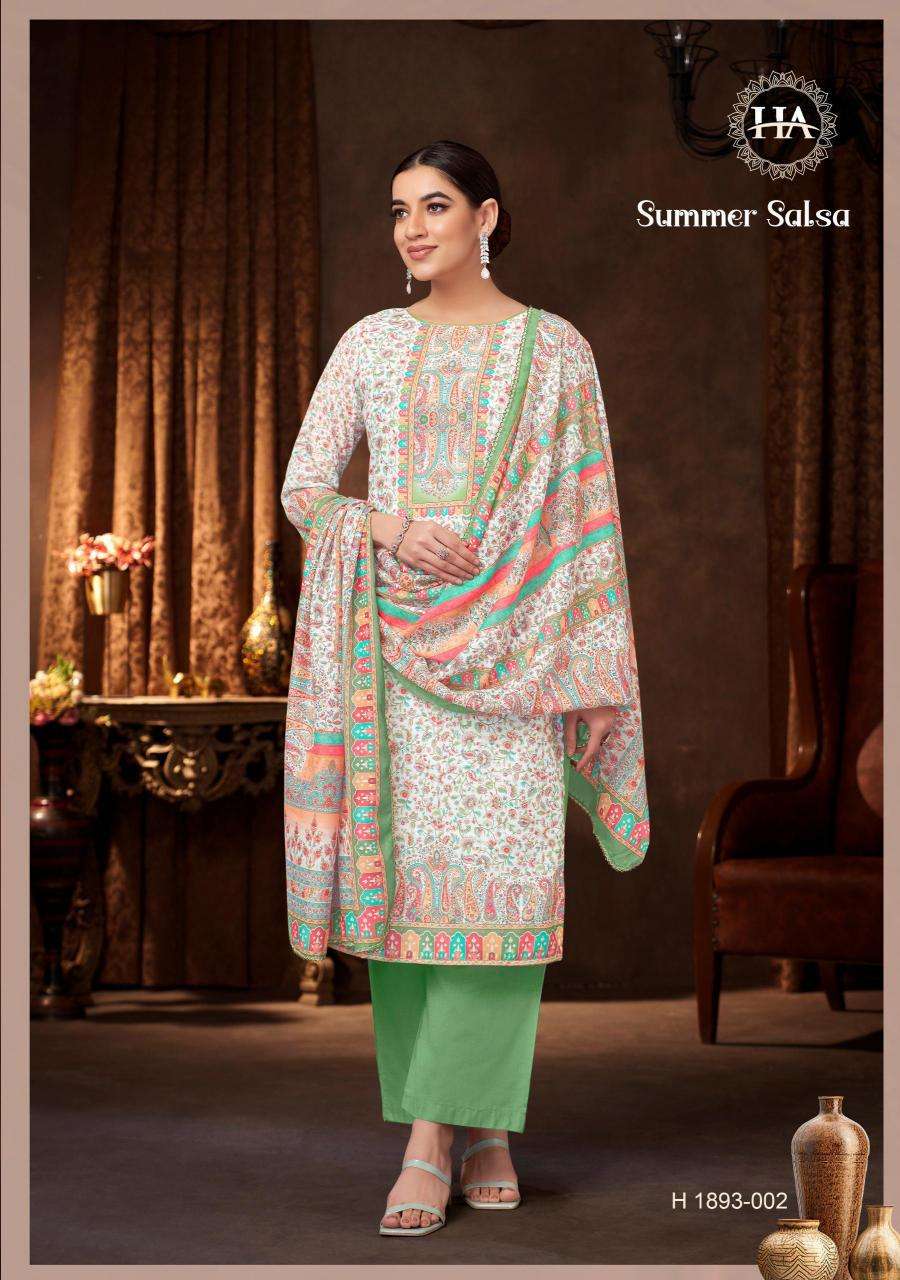 Alok Harshit Summer Salsa Surat dress materials online