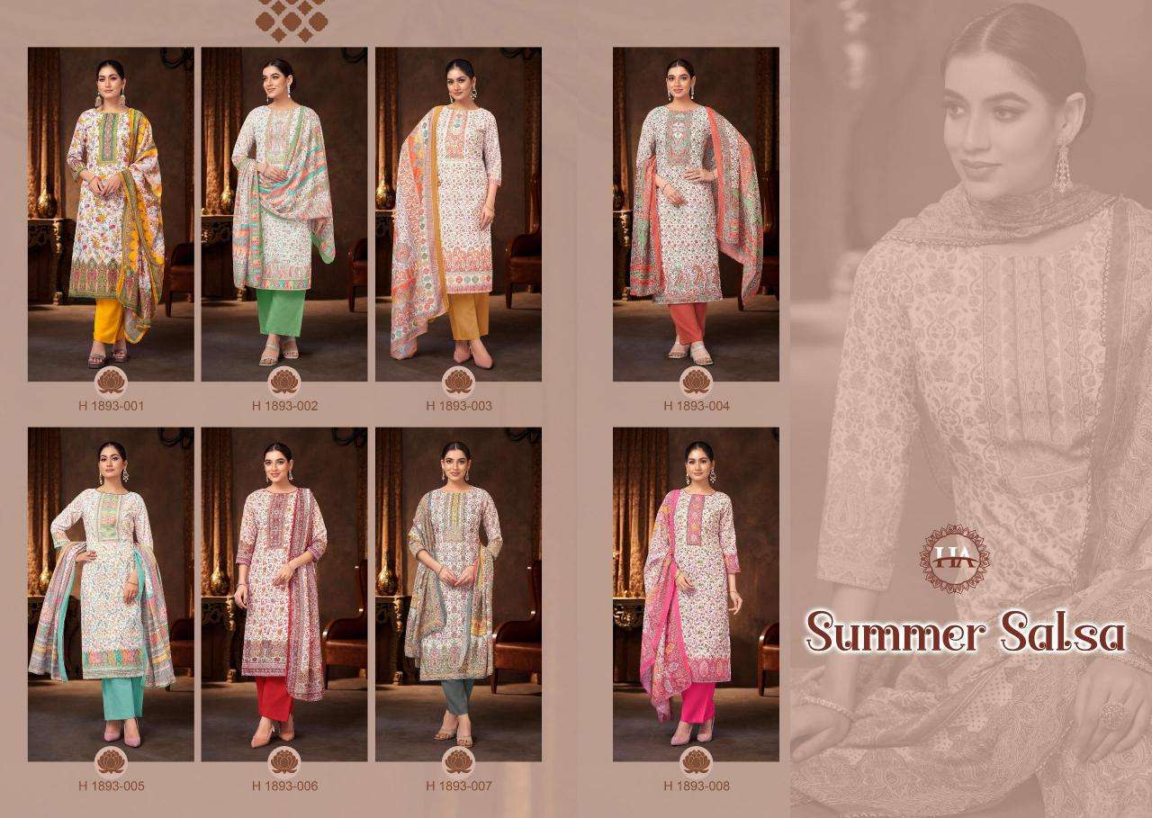 Alok Harshit Summer Salsa Surat dress materials online