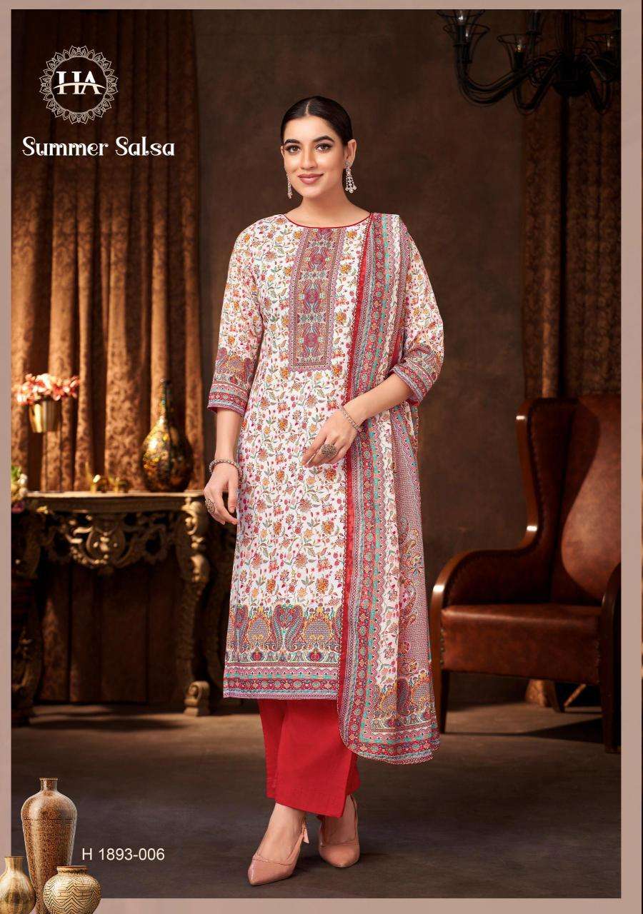 Alok Harshit Summer Salsa Surat dress materials online