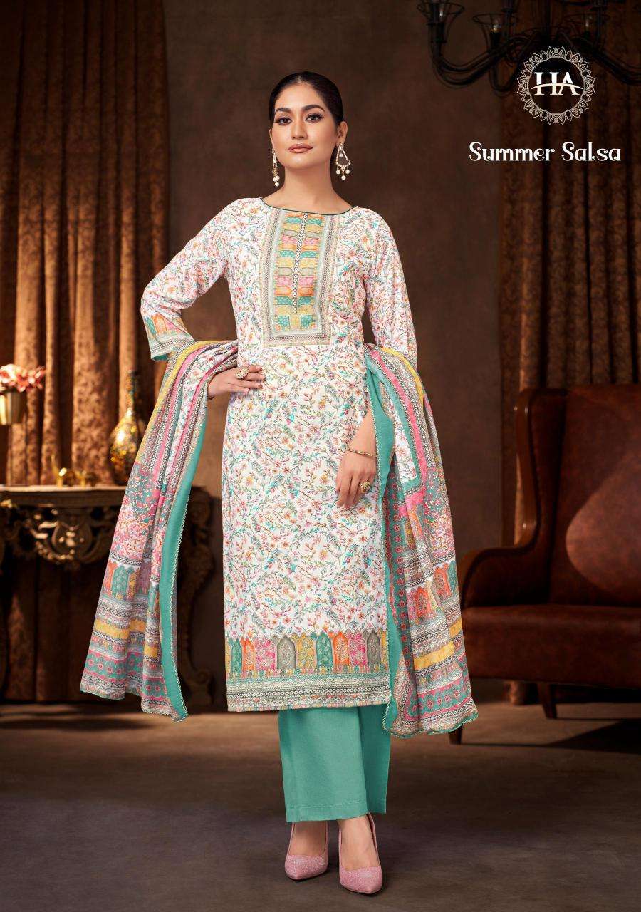 Alok Harshit Summer Salsa Surat dress materials online
