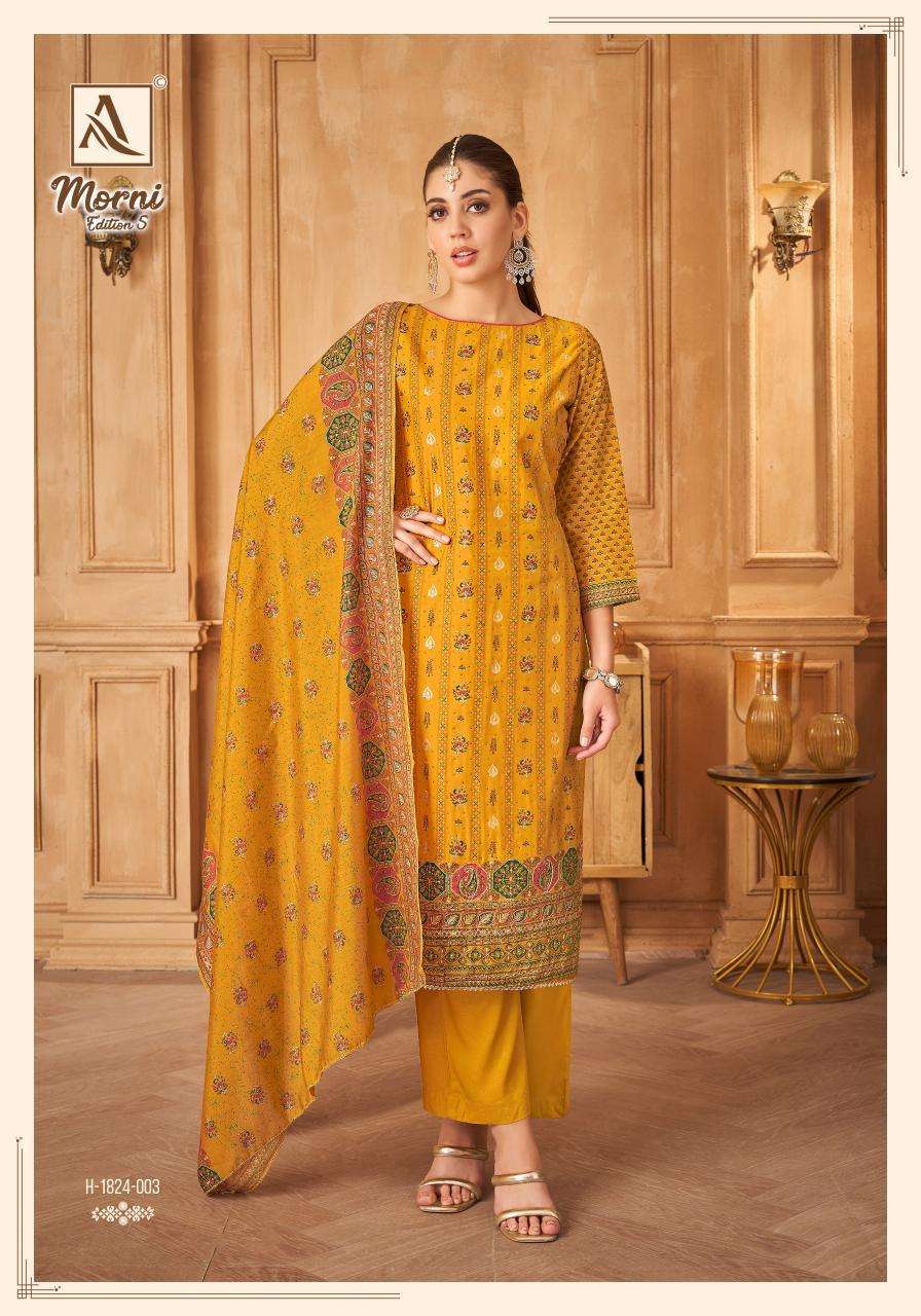 Alok Morni Vol 5 Designer dress materials wholesale