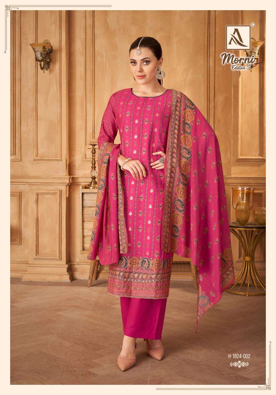 Alok Morni Vol 5 Designer dress materials wholesale
