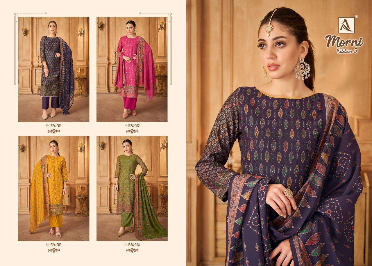 Alok Morni Vol 5 Designer dress materials wholesale