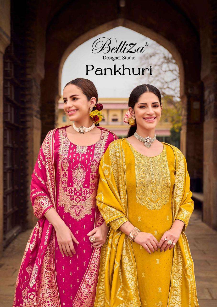 BelliZa Pankhuri Wholesale dress material market in Surat