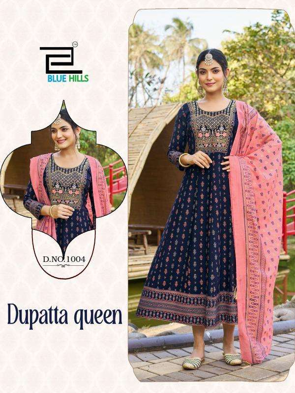 Blue Hills Dupatta Queen Kurti distributors in kolkata