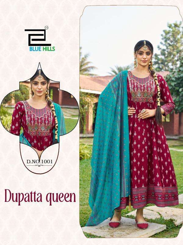 Blue Hills Dupatta Queen Kurti distributors in kolkata