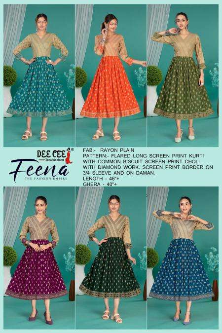 Deecee Feena Kurti dealers in Kolkata