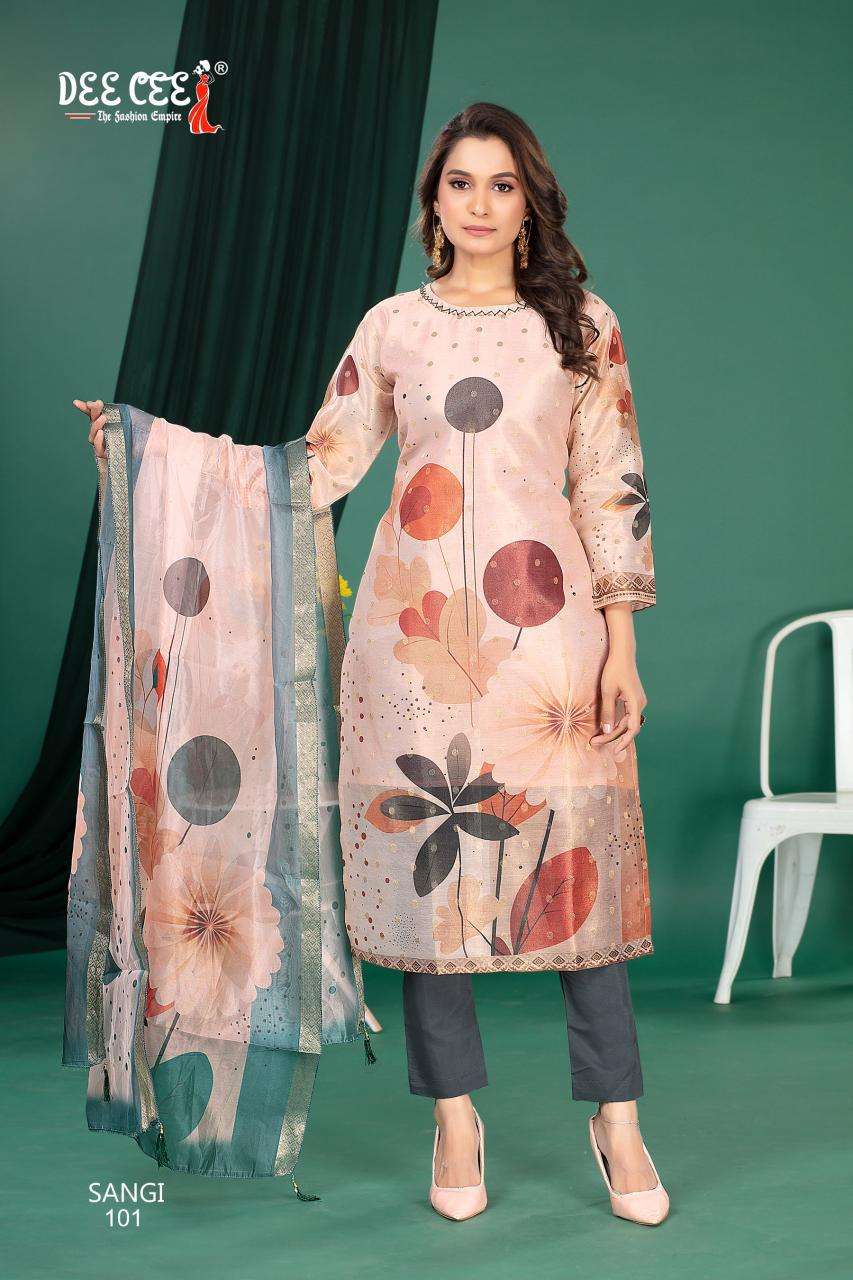 Deecee Sangi Kurti Fabric Wholesale