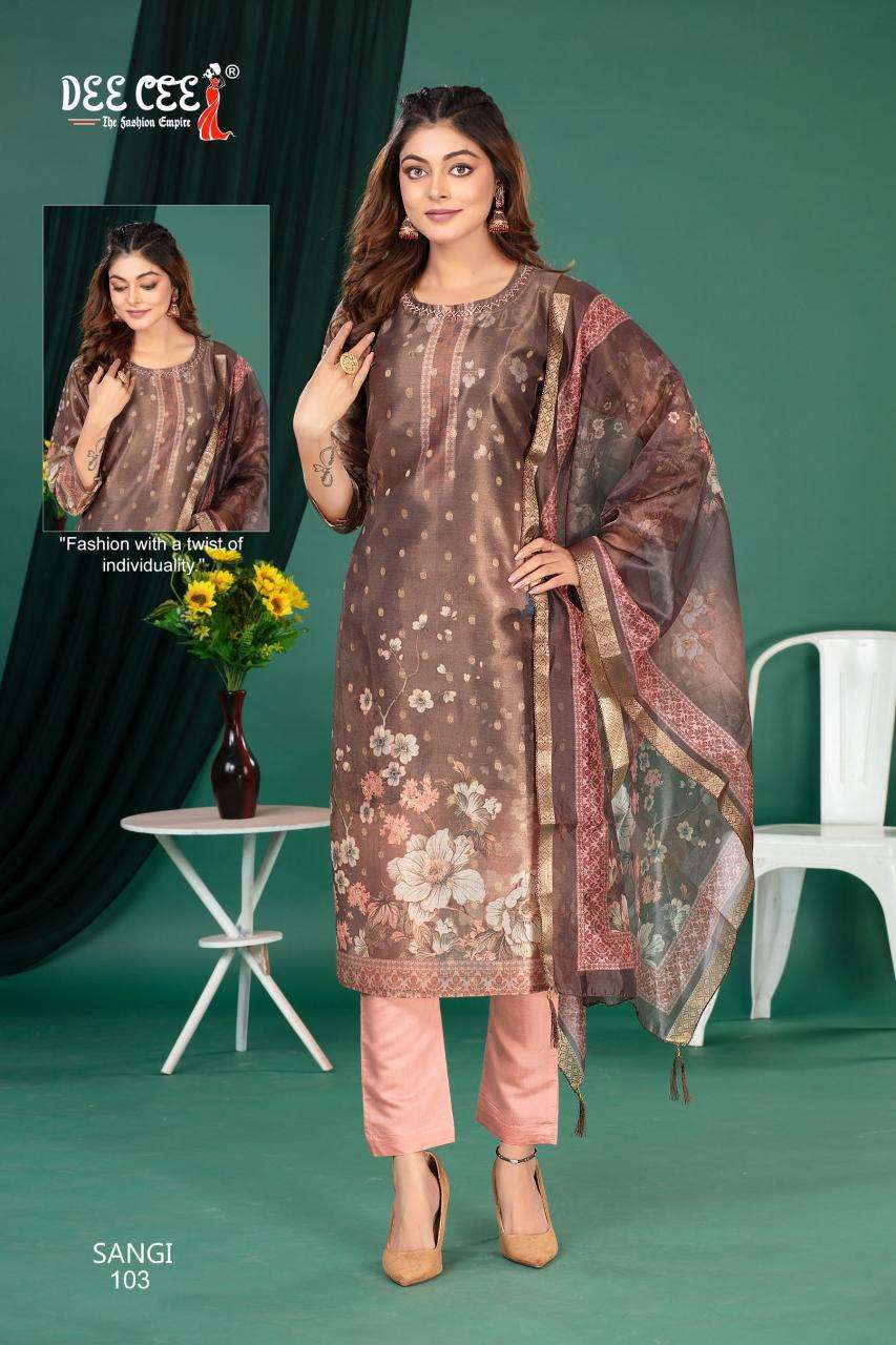 Deecee Sangi Kurti Fabric Wholesale