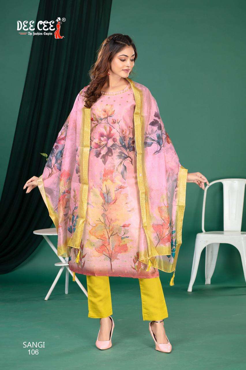 Deecee Sangi Kurti Fabric Wholesale