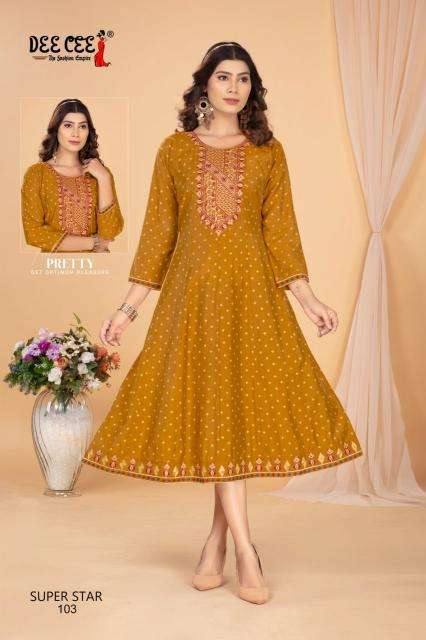 Deecee Super Star wholesale kurtis suppliers