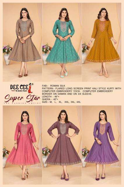 Deecee Super Star wholesale kurtis suppliers