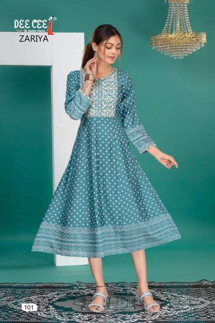 Deecee Zariya designer kurtis wholesale