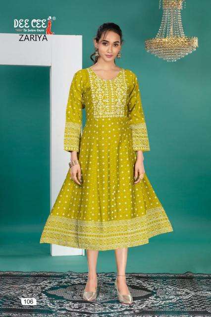 Deecee Zariya designer kurtis wholesale