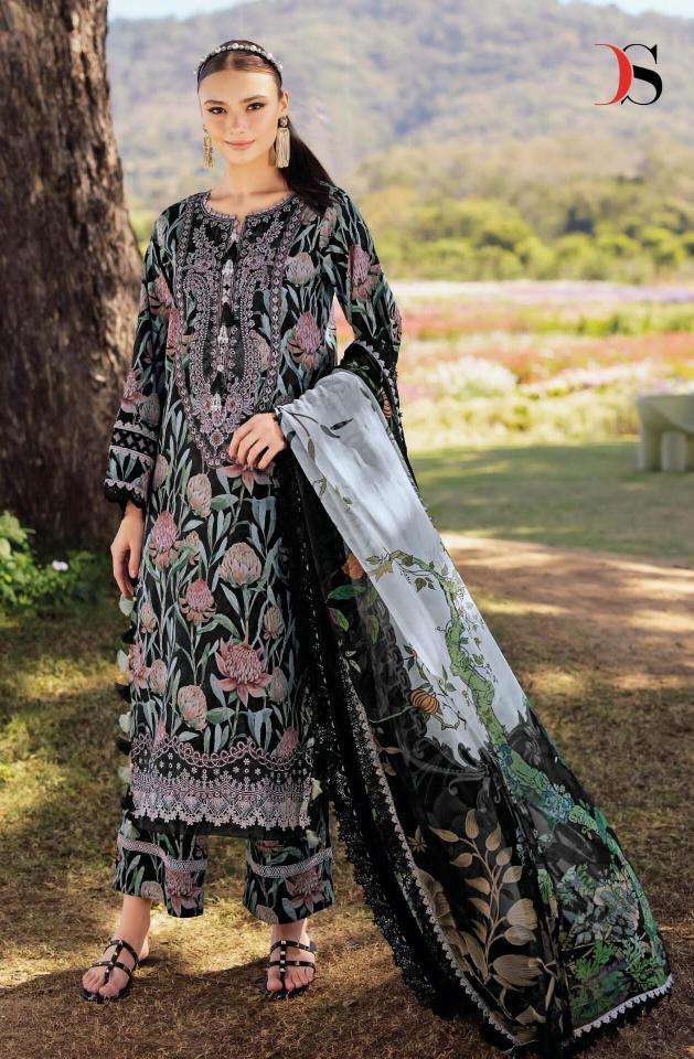 Deepsy Jade Flora 25 Vol 2 Chiffon Dupatta Salwar kameez suppliers in vadodara
