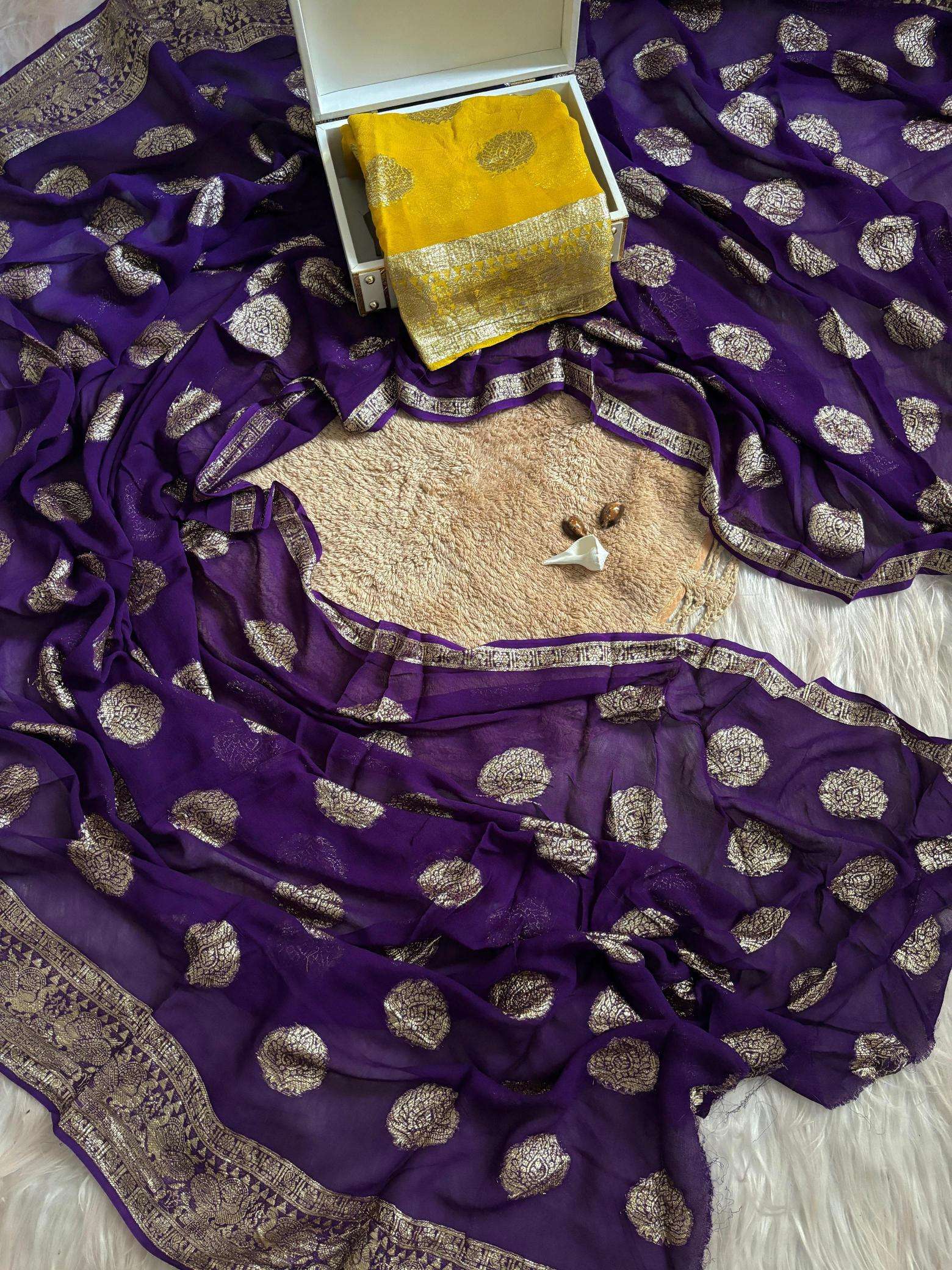Kapda Thread Pure Viscose Georgette Vol 3 Indian Saree online