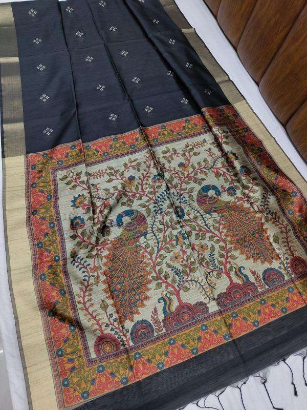 Kapda Thread Soft Khadi Raw silk Wholesale saree market in India