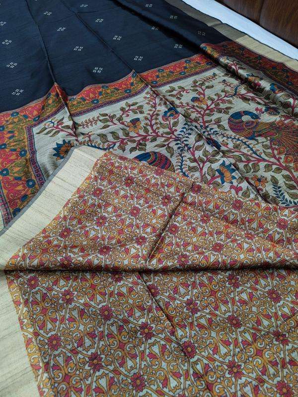 Kapda Thread Soft Khadi Raw silk Wholesale saree market in India