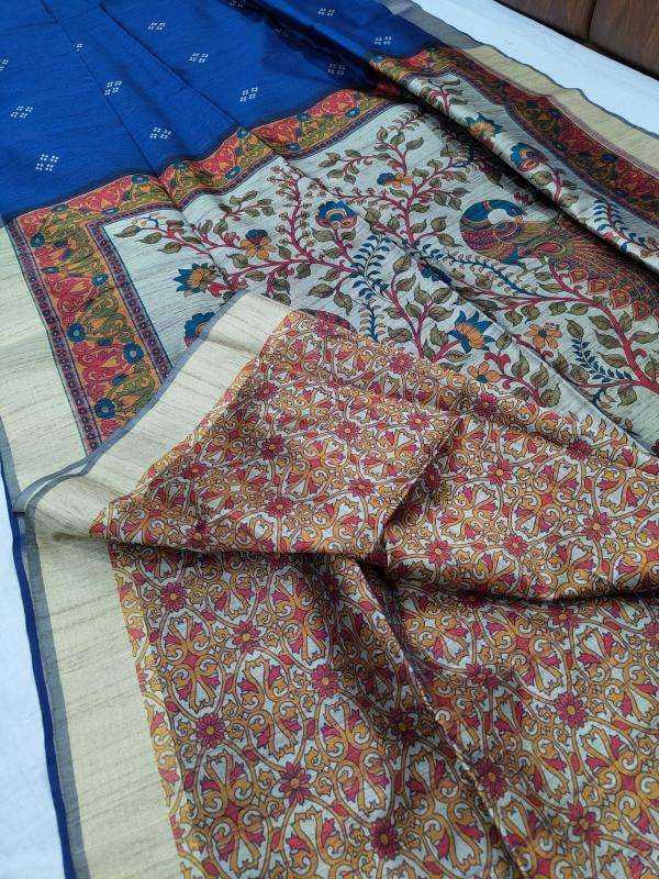Kapda Thread Soft Khadi Raw silk Wholesale saree market in India